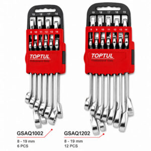 Pro-Series Reversible Ratchet Combination Wrench Set
